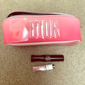 DIOR bundle makeup bag / mascara and lip maximizer